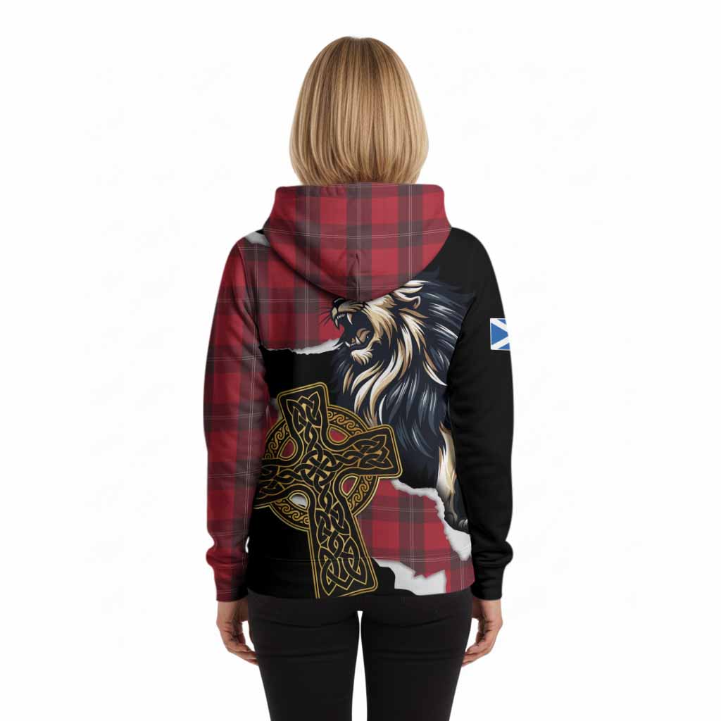 Ramsay Tartan Scottish Hoodie Lion Celtic Heritage