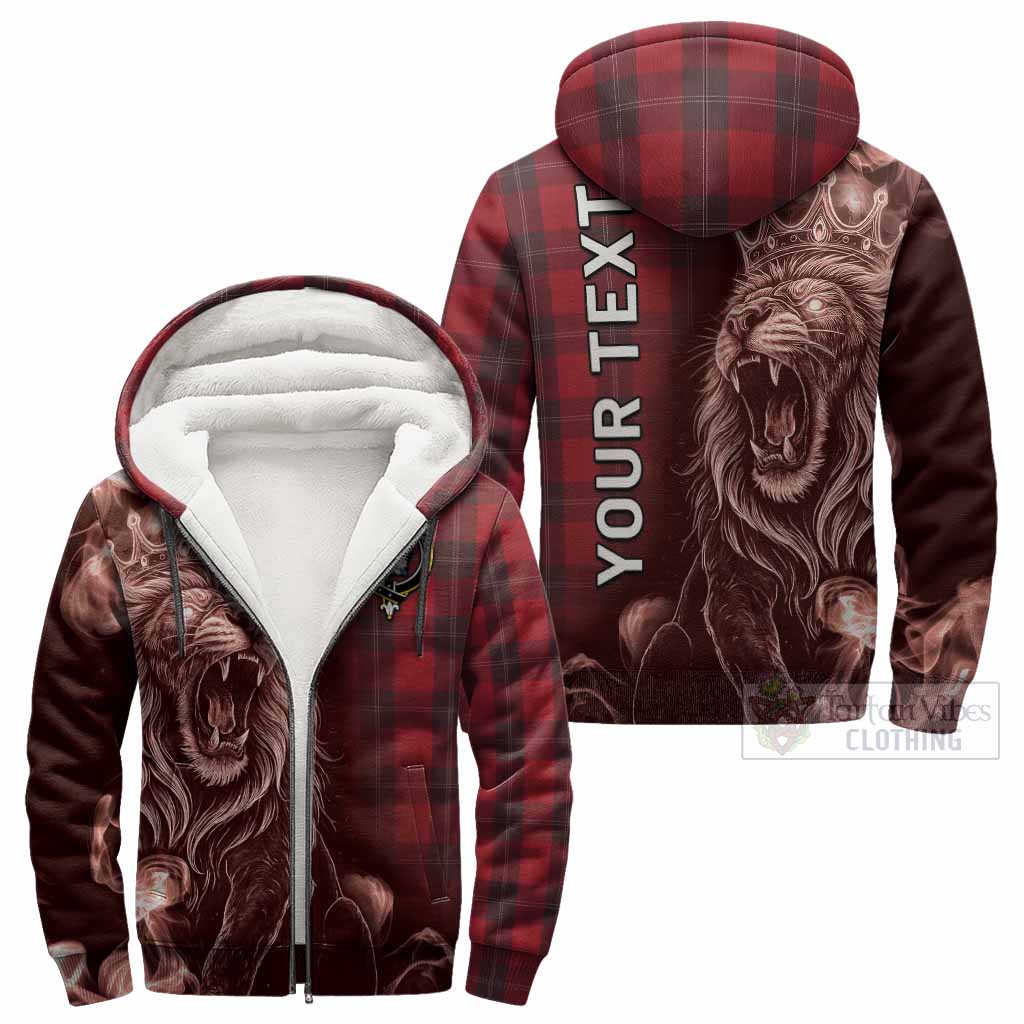 Ramsay Tartan Sherpa Hoodie Roaring Lion Heritage