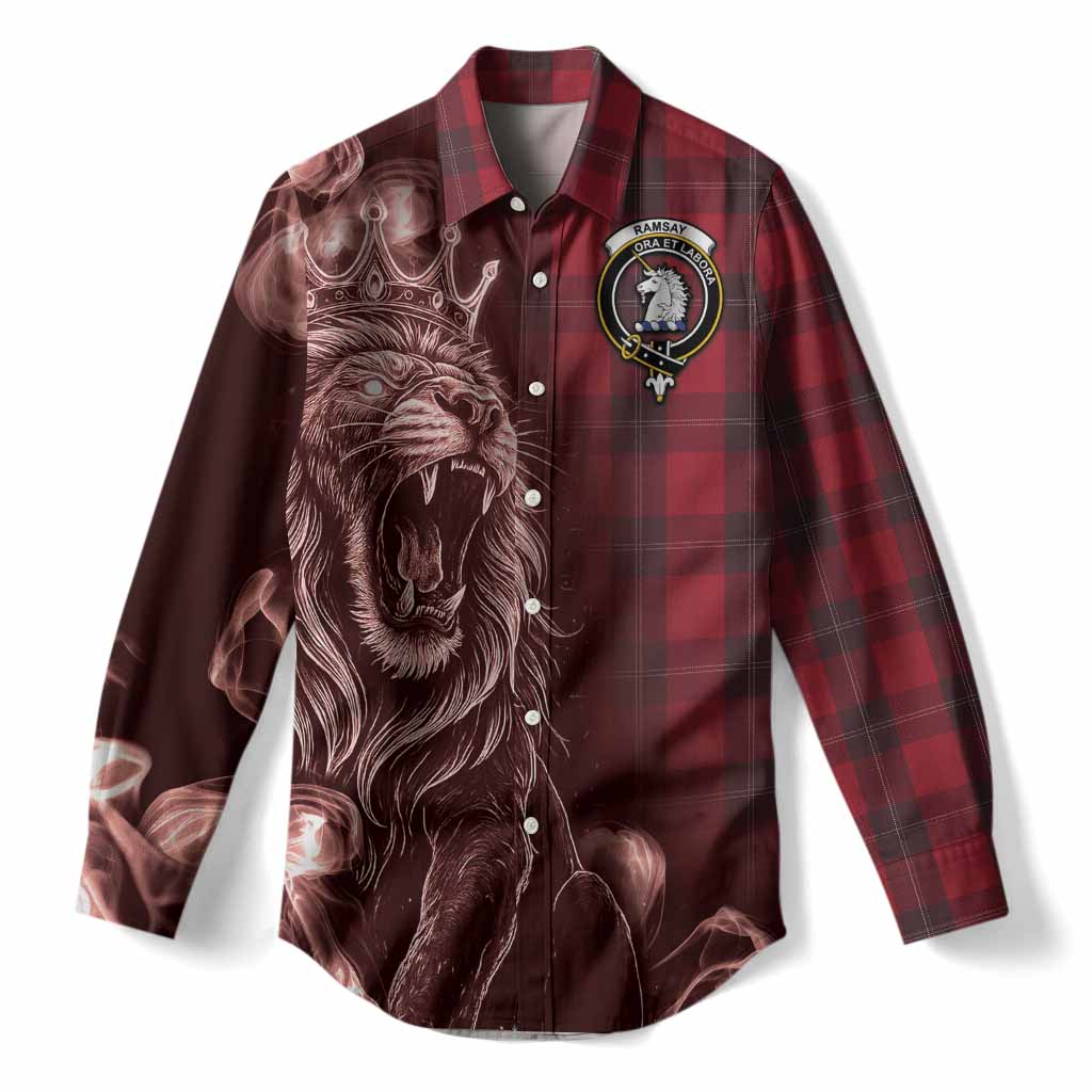 Ramsay Tartan Women Casual Shirt Roaring Lion Heritage