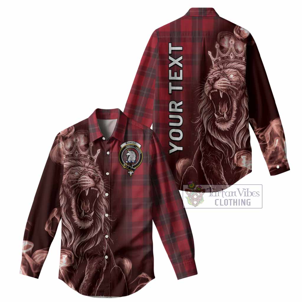 Ramsay Tartan Women Casual Shirt Roaring Lion Heritage