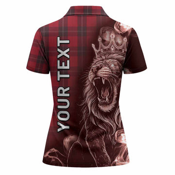 Ramsay Tartan Women Polo Shirt Roaring Lion Heritage