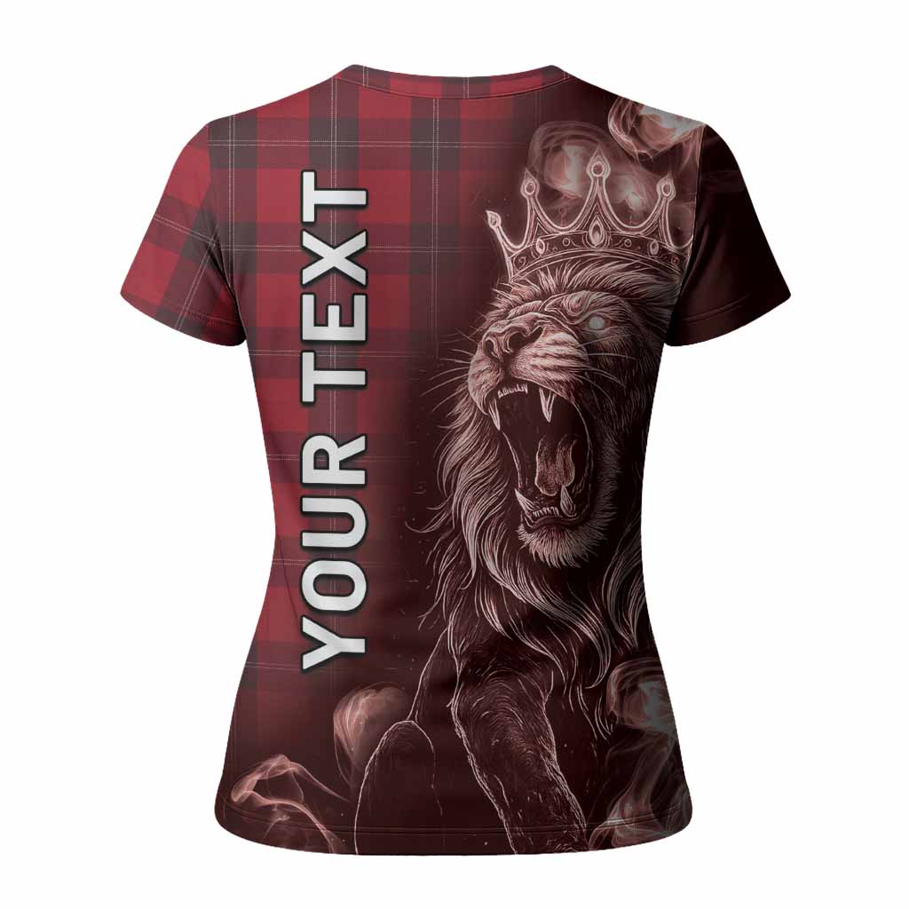 Ramsay Tartan Women T shirt Roaring Lion Heritage