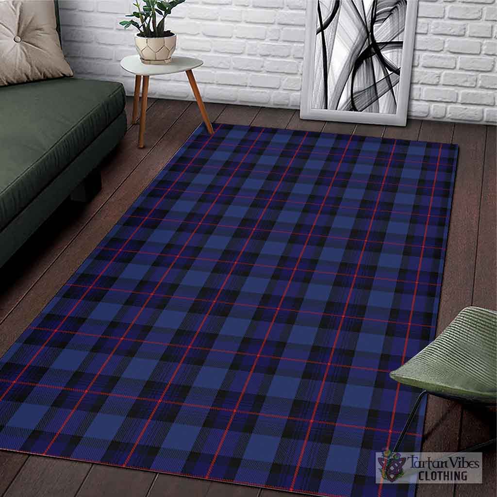 Tartan Vibes Clothing Rangers Tartan Area Rug