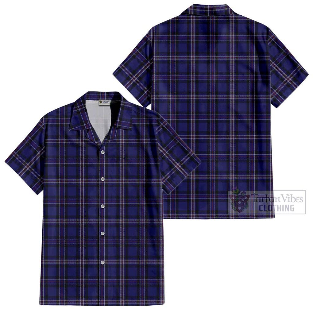 Rangers Dress Tartan Cotton Hawaiian Shirt - Tartan Vibes Clothing