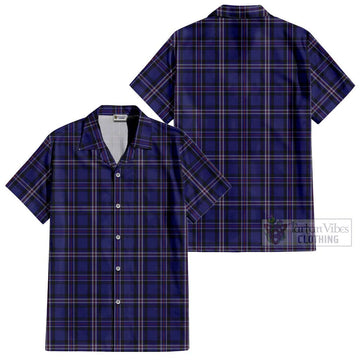 Rangers Dress Tartan Cotton Hawaiian Shirt - Tartan Vibes Clothing