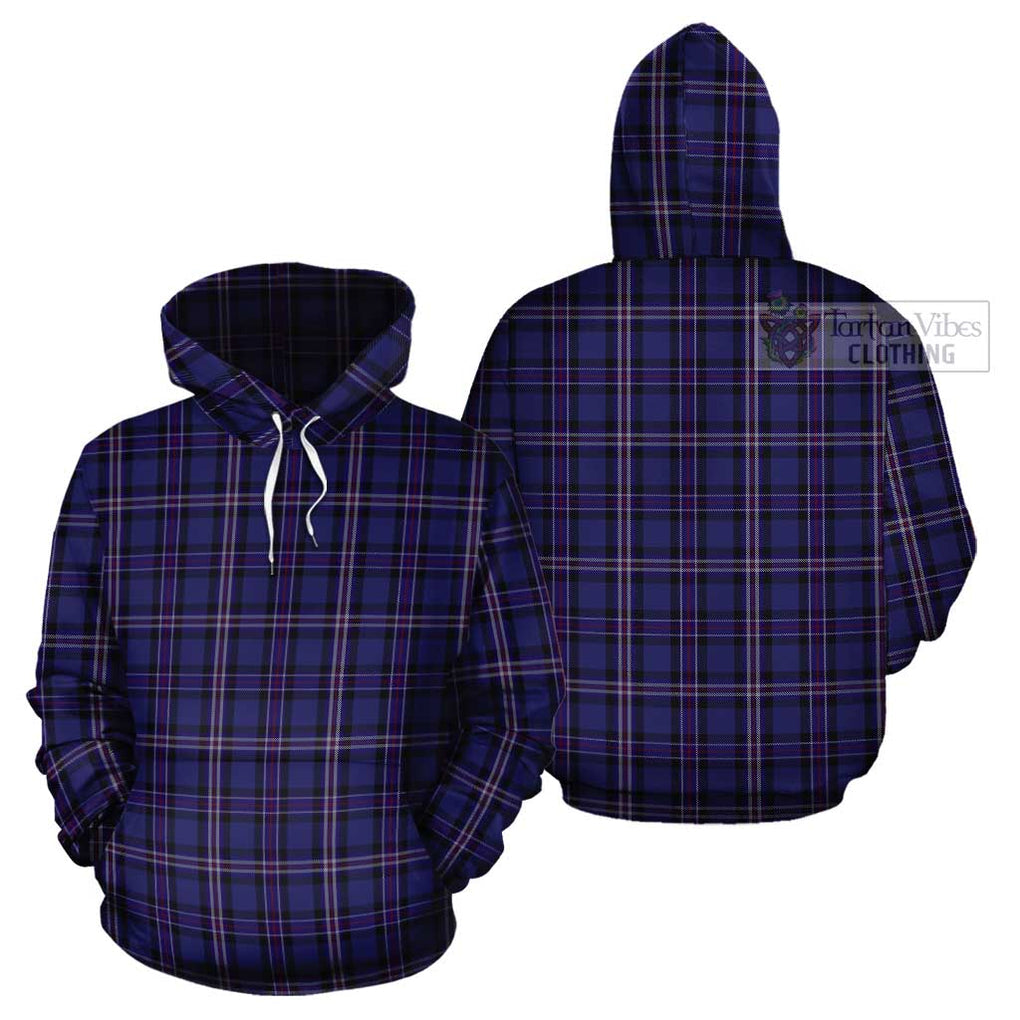Rangers Dress Tartan Cotton Hoodie - Tartan Vibes Clothing