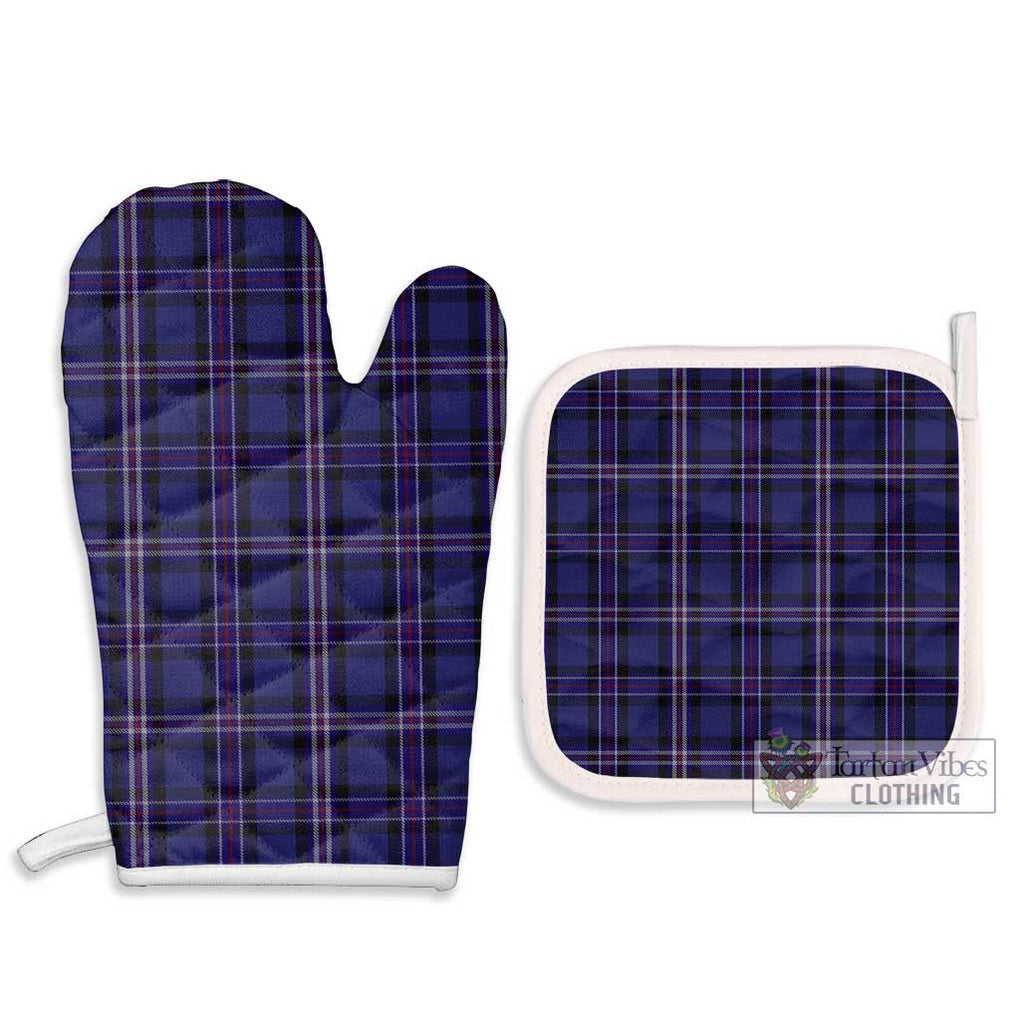 Rangers Dress Tartan Combo Oven Mitt & Pot-Holder - Tartan Vibes Clothing