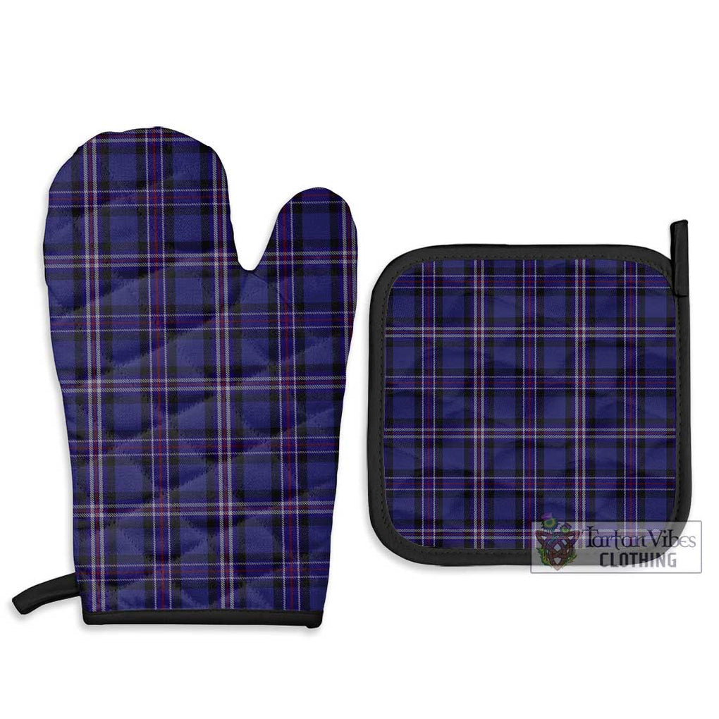 Rangers Dress Tartan Combo Oven Mitt & Pot-Holder - Tartan Vibes Clothing