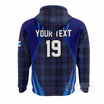 Rangers Scotland Football Tartan Hoodie Lion Mascot Go Scottish