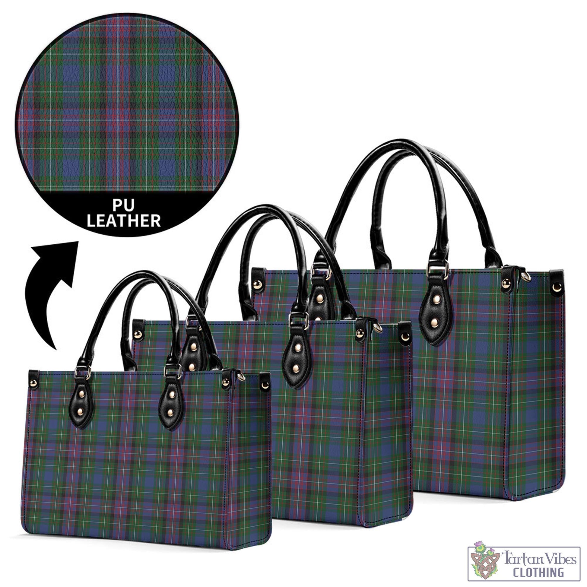 Rankin Tartan Luxury Leather Handbags - Tartan Vibes Clothing