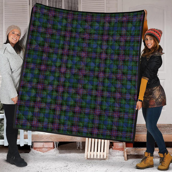 Rankin Tartan Quilt Super King Quilt 91" x 110" - Tartan Vibes Clothing