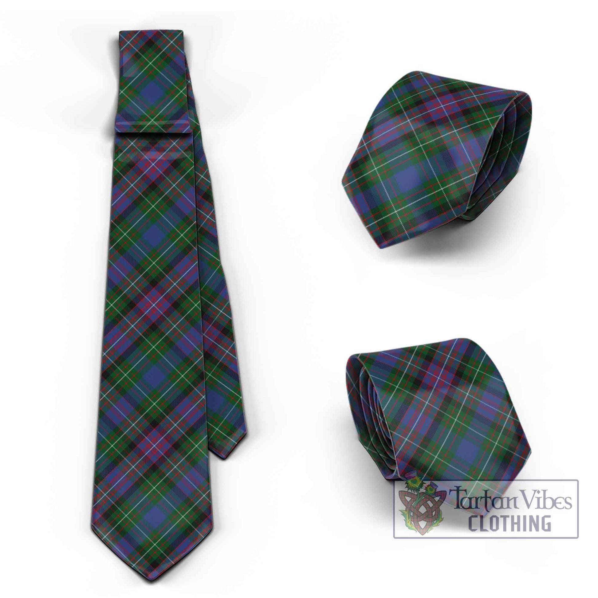 Rankin Tartan Classic Necktie Cross Style Necktie One Size - Tartan Vibes Clothing