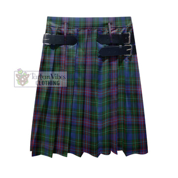 Rankin Tartan Men's Pleated Skirt - Fashion Casual Retro Scottish Kilt Style