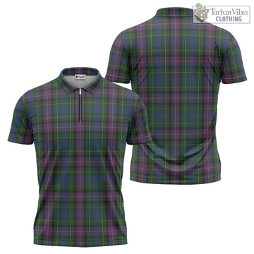 Rankin Tartan Zipper Polo Shirt Unisex - Tartan Vibes Clothing