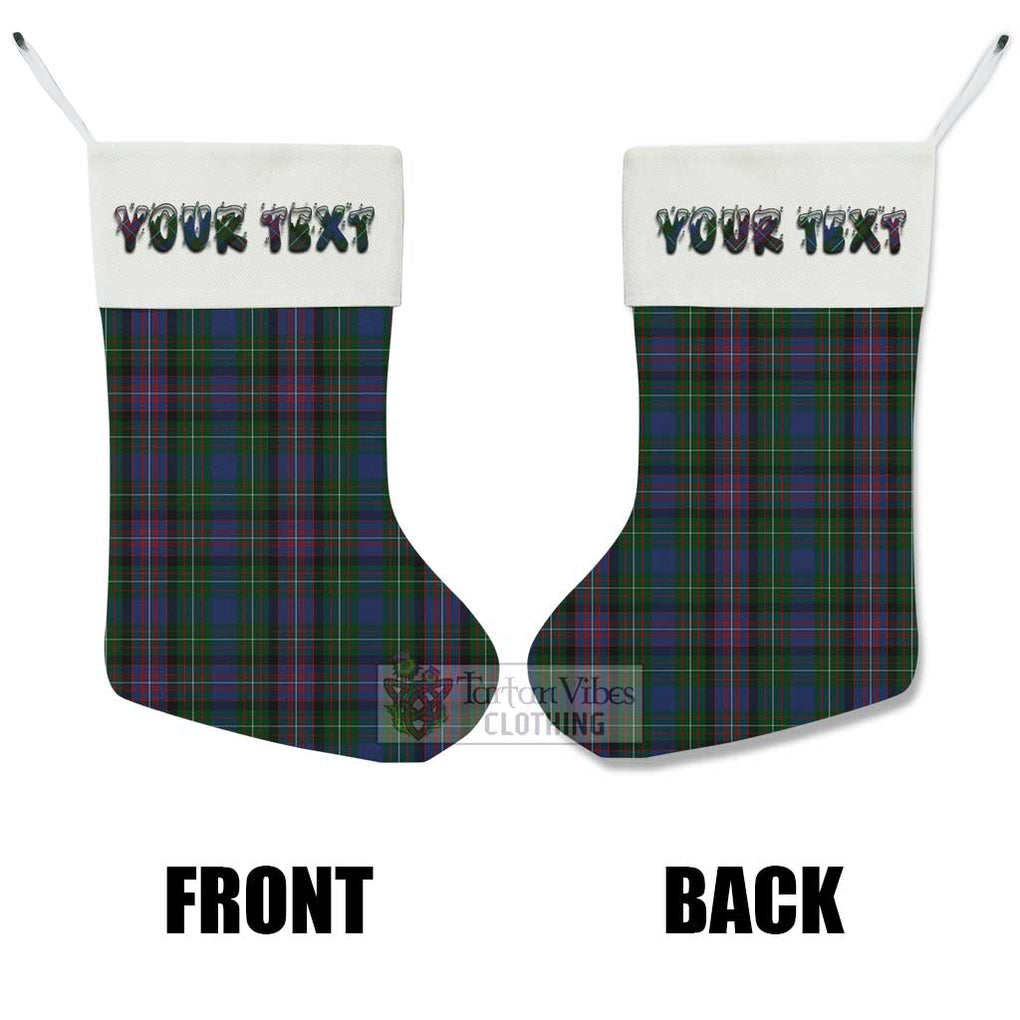 Rankin Tartan Christmas Stocking with Personalized Text - Tartan Vibes Clothing