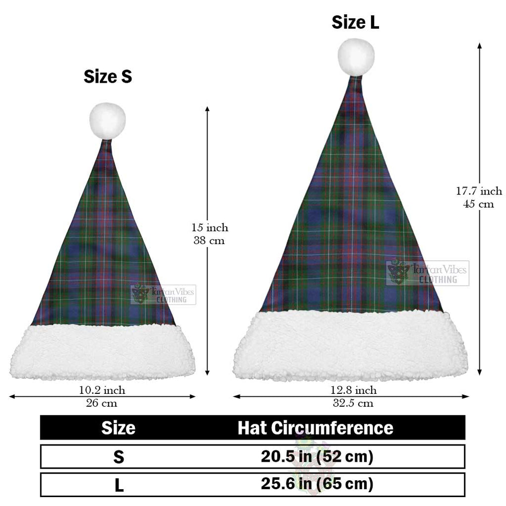 Rankin Tartan Christmas Santa Hats Christmas Hat L 25.6in (65cm) - Tartan Vibes Clothing