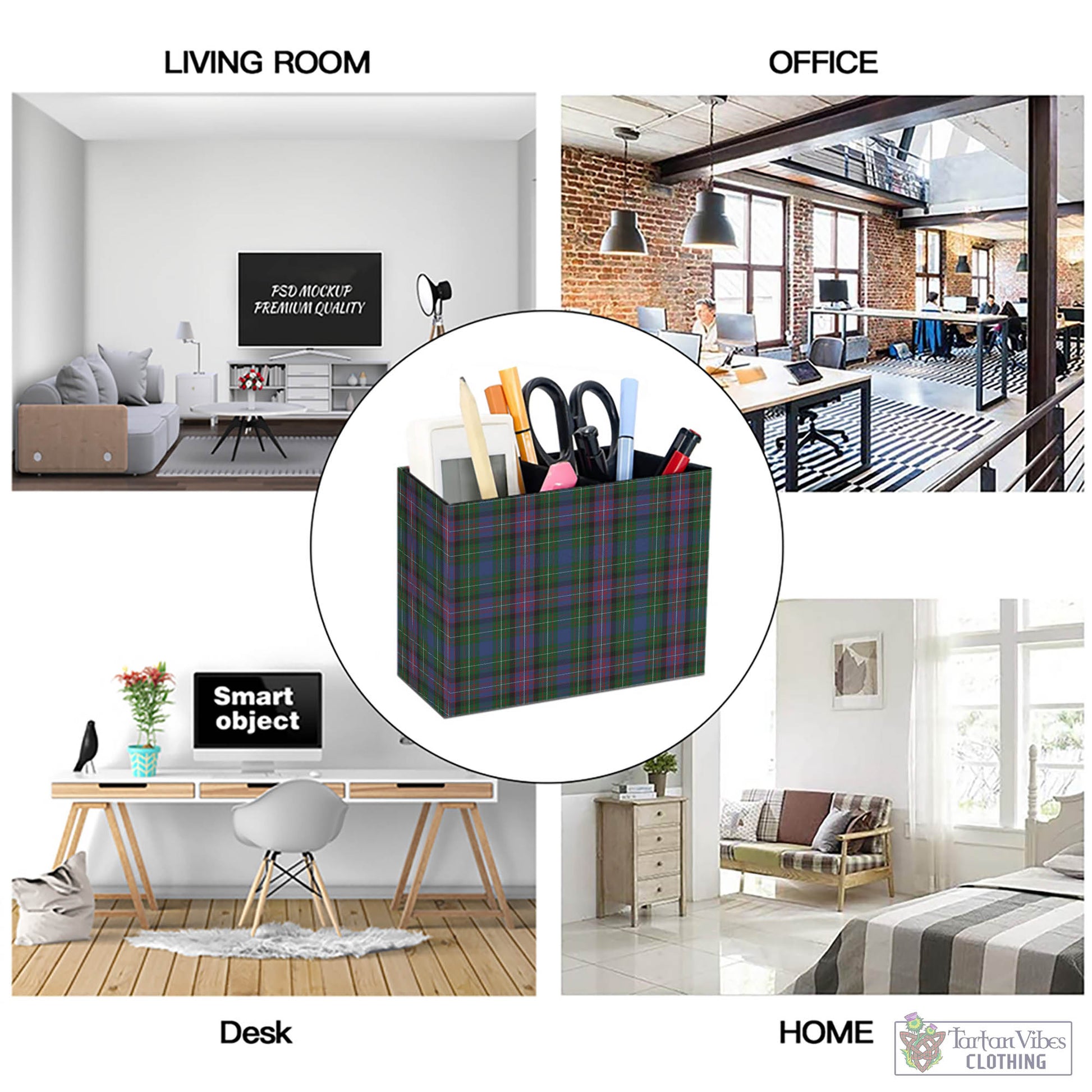 Rankin Tartan Pen Holder - Tartan Vibes Clothing