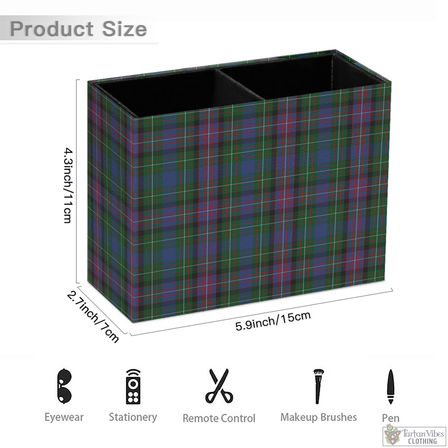 Rankin Tartan Pen Holder - Tartan Vibes Clothing