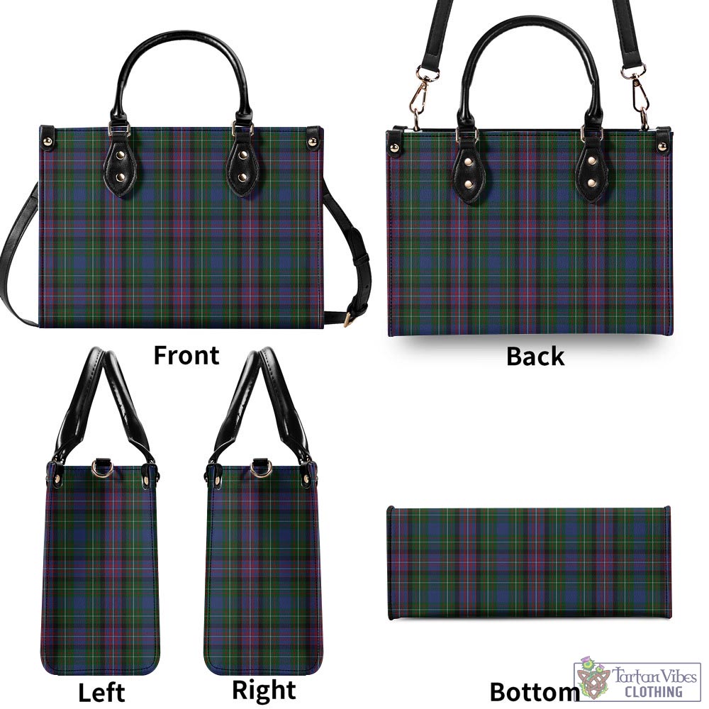 Rankin Tartan Luxury Leather Handbags - Tartan Vibes Clothing