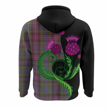 Rankin Tartan Hoodie Traditional Scottish Thistle
