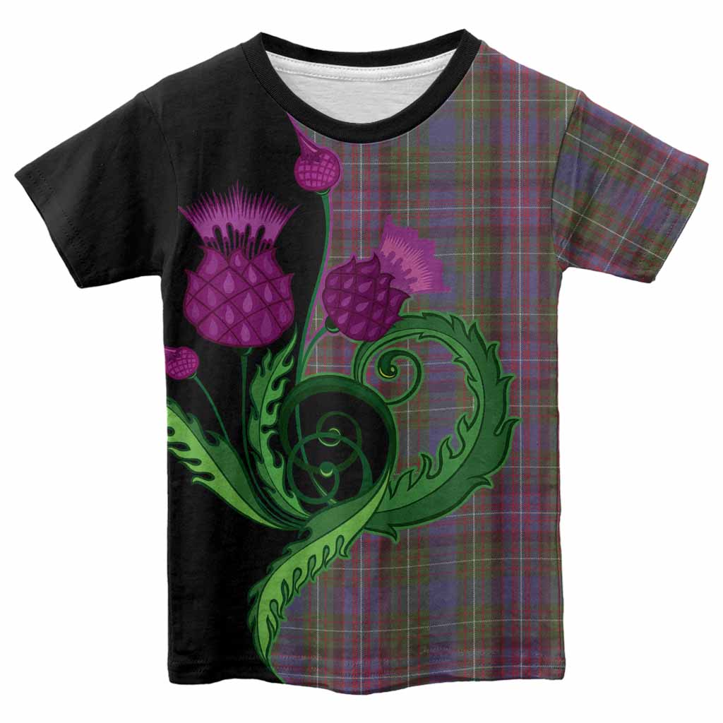 Rankin Tartan Kid T-shirt Traditional Scottish Thistle
