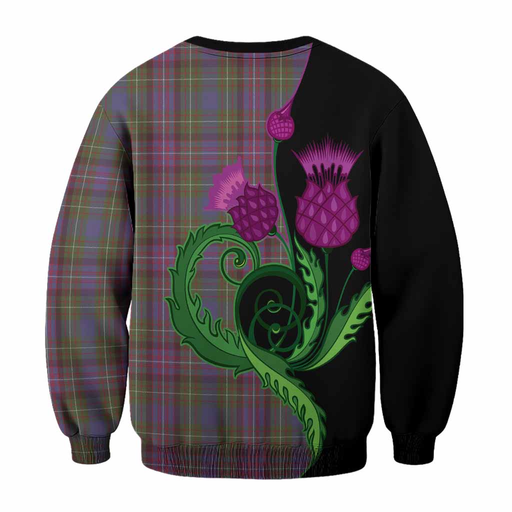 Rankin Tartan Sweatshirt Traditional Scottish Thistle