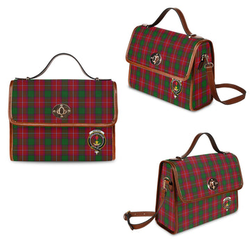 Rattray Tartan Waterproof Canvas Bag with Family Crest