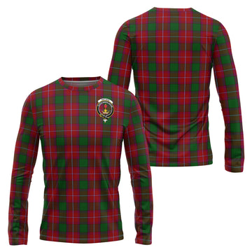 Rattray Tartan Long Sleeve T-Shirt with Family Crest