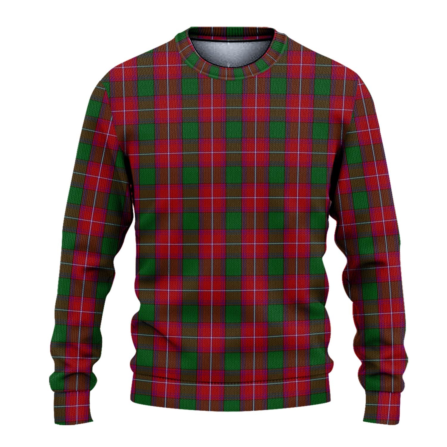 Rattray Tartan Knitted Sweater - Tartanvibesclothing