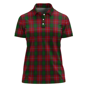 Rattray Tartan Polo Shirt For Women