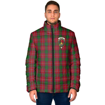 Rattray Tartan Padded Jacket with Family Crest