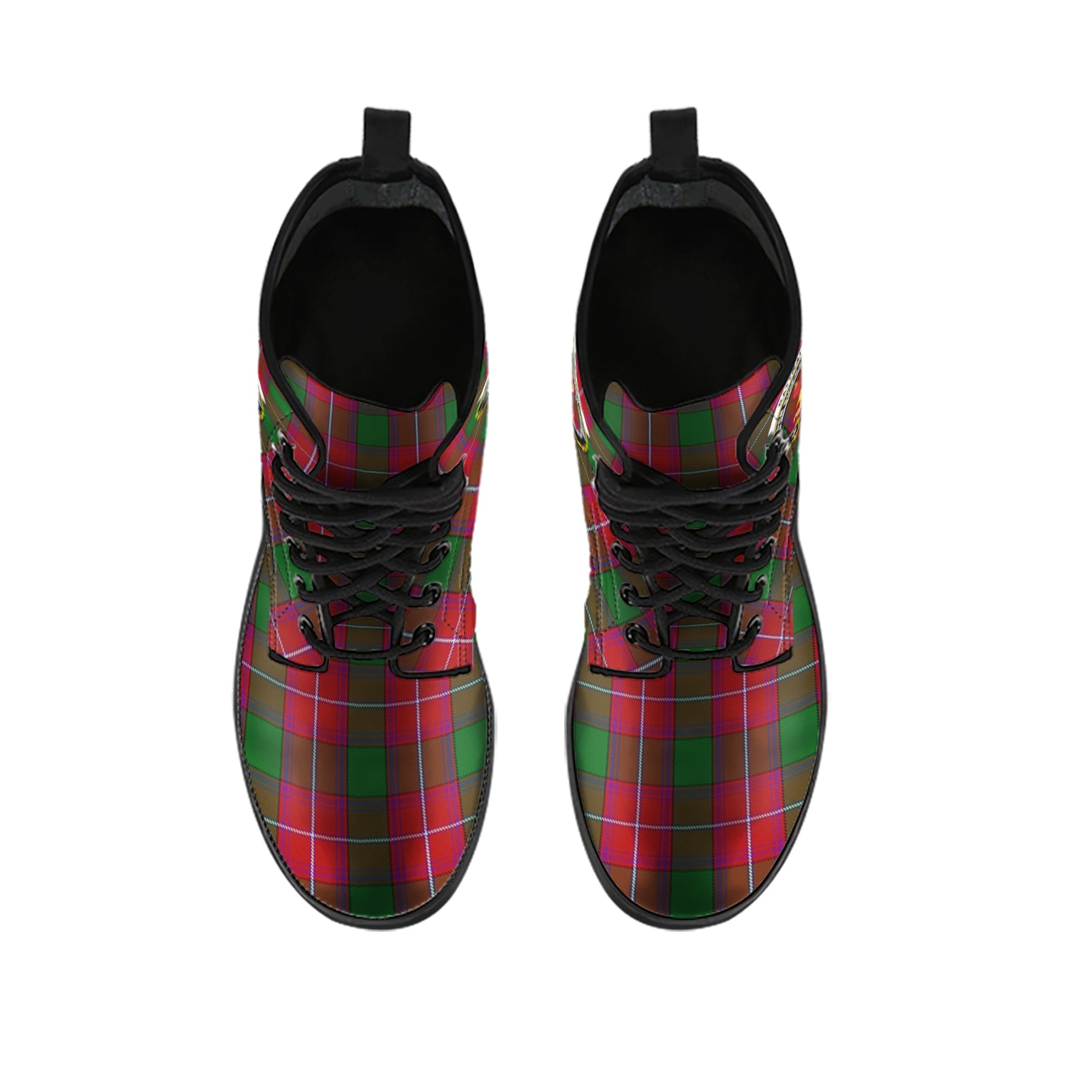 rattray-tartan-leather-boots-with-family-crest