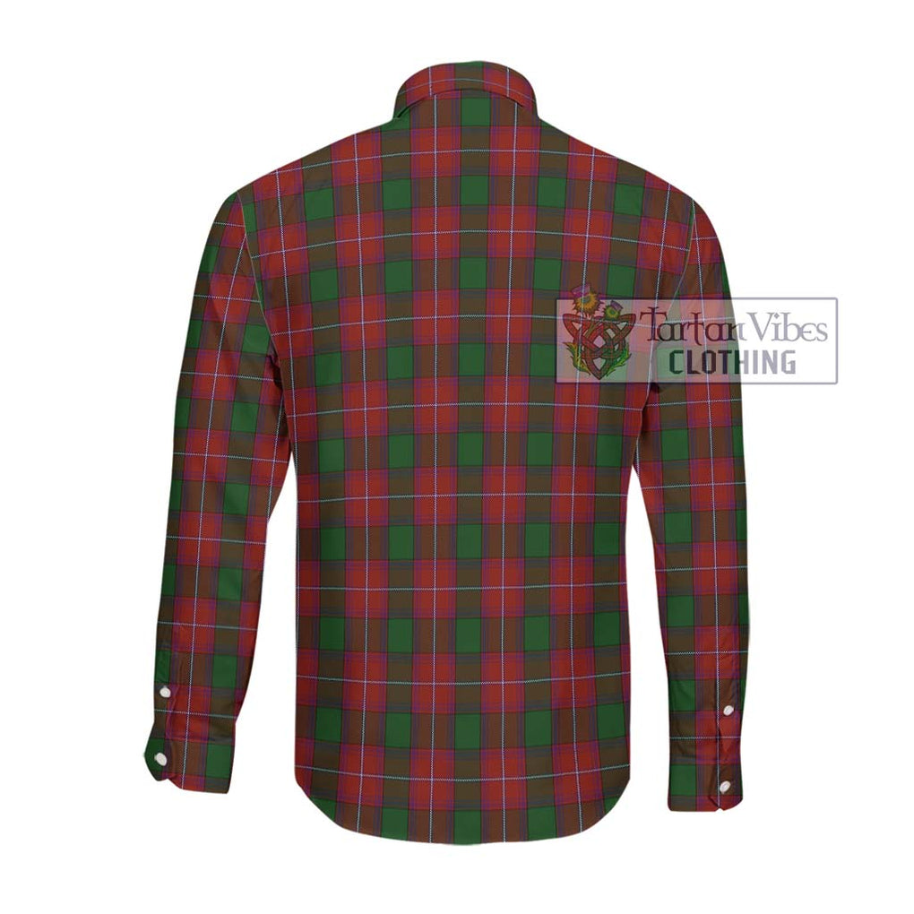 Rattray Tartan Long Sleeve Button Shirt with Family Crest DNA In Me Style - Tartanvibesclothing Shop