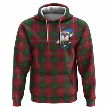 Rattray Clan Crest In Me Tartan Hoodie Scotland Flag Style