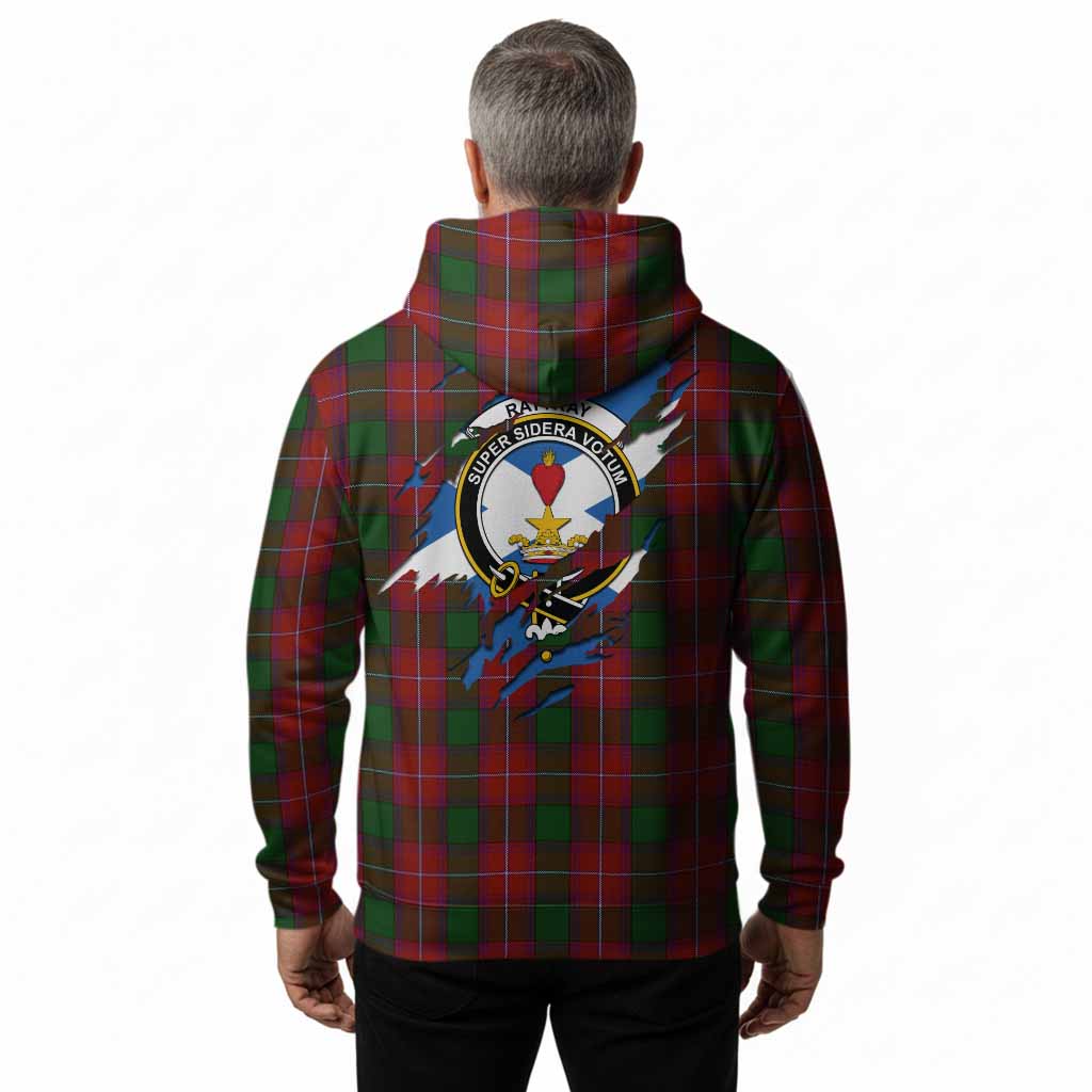Rattray Clan Crest In Me Tartan Hoodie Scotland Flag Style