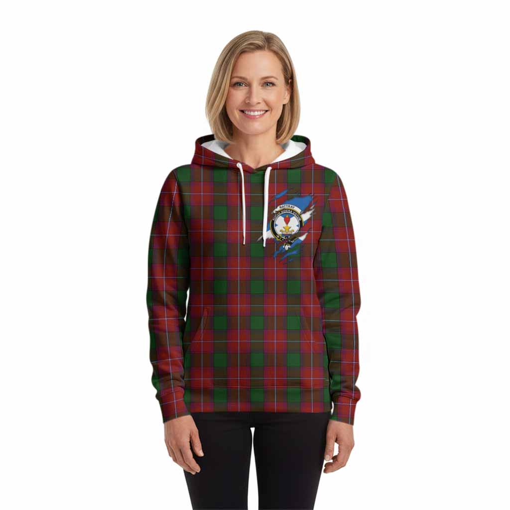 Rattray Clan Crest In Me Tartan Hoodie Scotland Flag Style