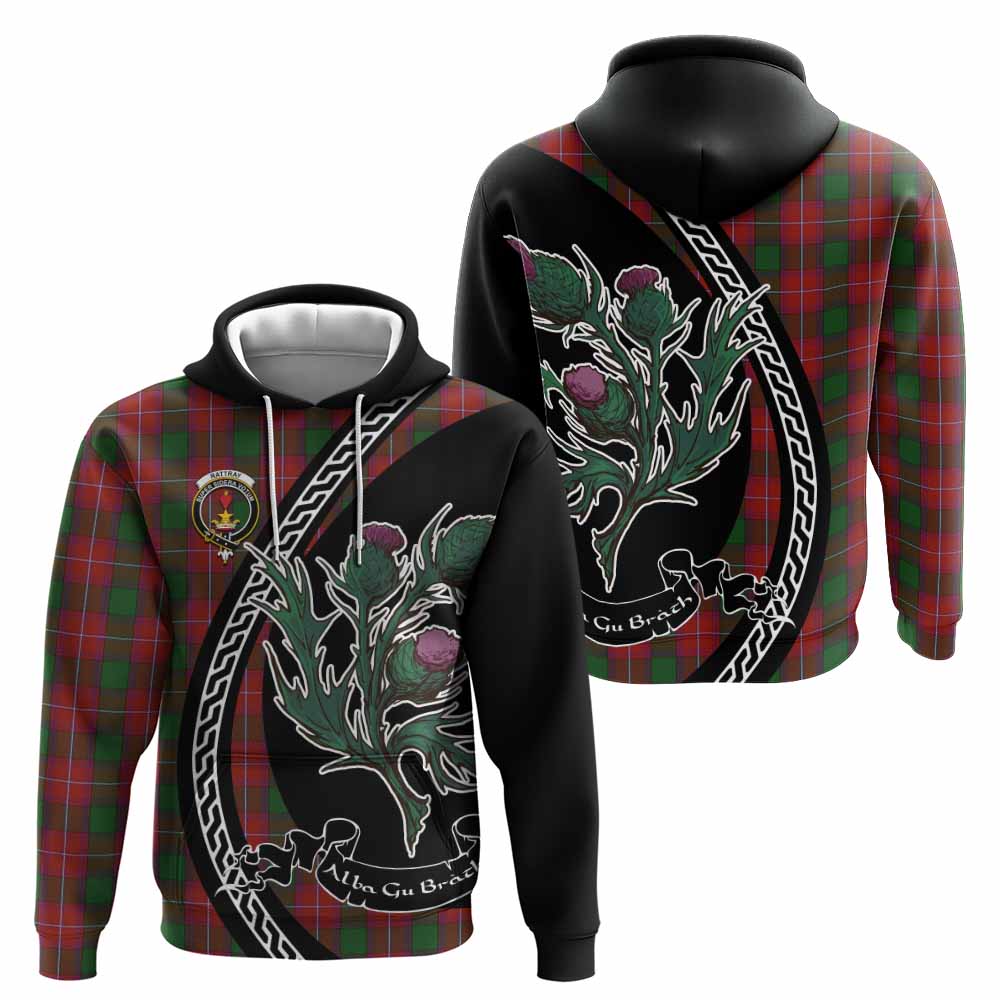 Rattray Family Crest Tartan Hoodie Alba Thistle Inspired - Tartan Vibes Clothing