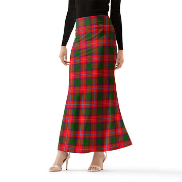 Rattray Modern Tartan Womens Full Length Skirt
