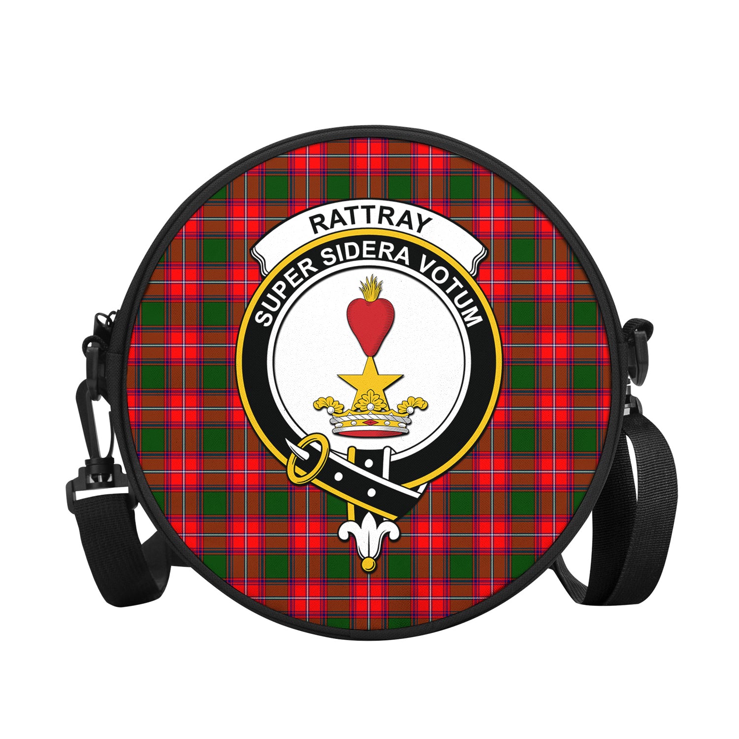 rattray-modern-tartan-round-satchel-bags-with-family-crest