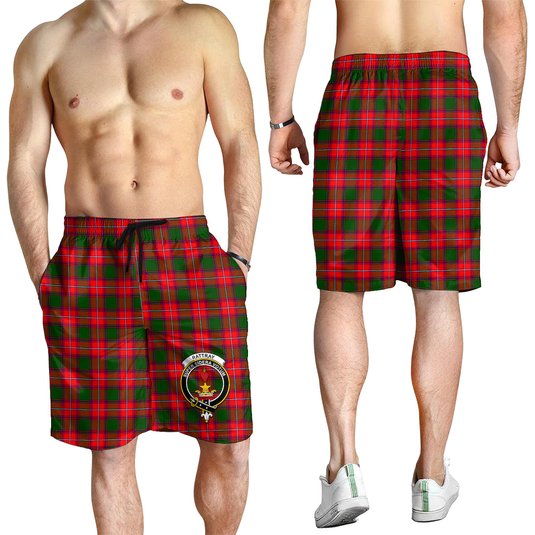 rattray-modern-tartan-mens-shorts-with-family-crest