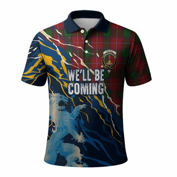 Rattray Scotland Tartan Polo Shirt WC2026 Football - We'll Be Coming