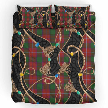 Rattray Scottish Tartan Twisted Ropes Stylized Bedding Set UK Bedding Set UK King 91*87 inch - Tartan Vibes Clothing