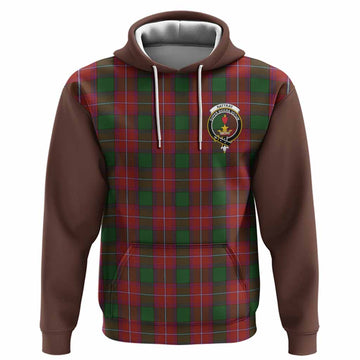Rattray Tartan Accent Hoodie with Family Crest