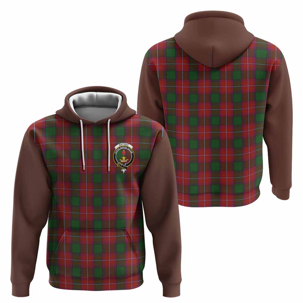 Rattray Tartan Accent Hoodie with Family Crest