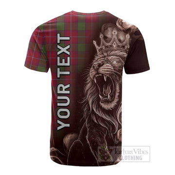 Rattray Tartan Cotton T-shirt Roaring Lion Heritage