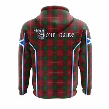Rattray Tartan Crest Hoodie Scotland Coat of Arm Flag Style - Tartan Vibes Clothing