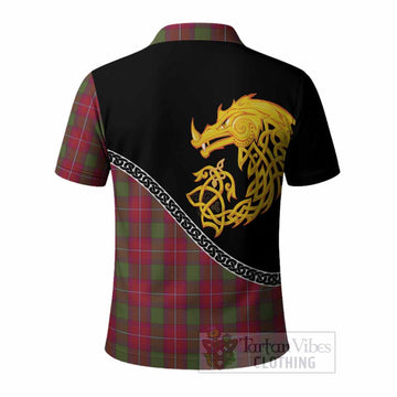 Rattray Tartan Crest Polo Shirt Legendary Dragon Knot Half Style