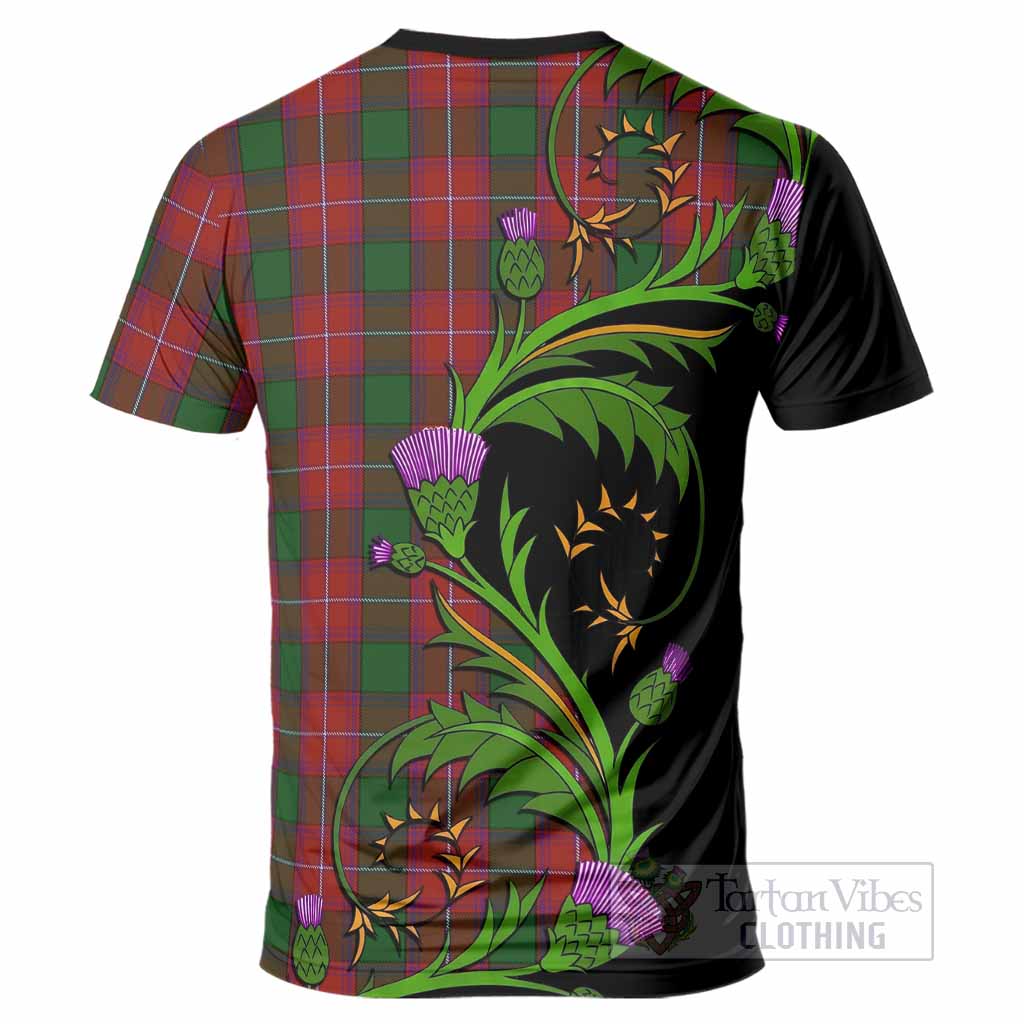Rattray Tartan Crest T-Shirt Scottish Thistle Pride Heritage Art