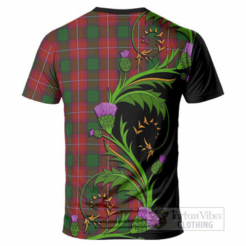 Rattray Tartan Crest T-Shirt Scottish Thistle Pride Heritage Art