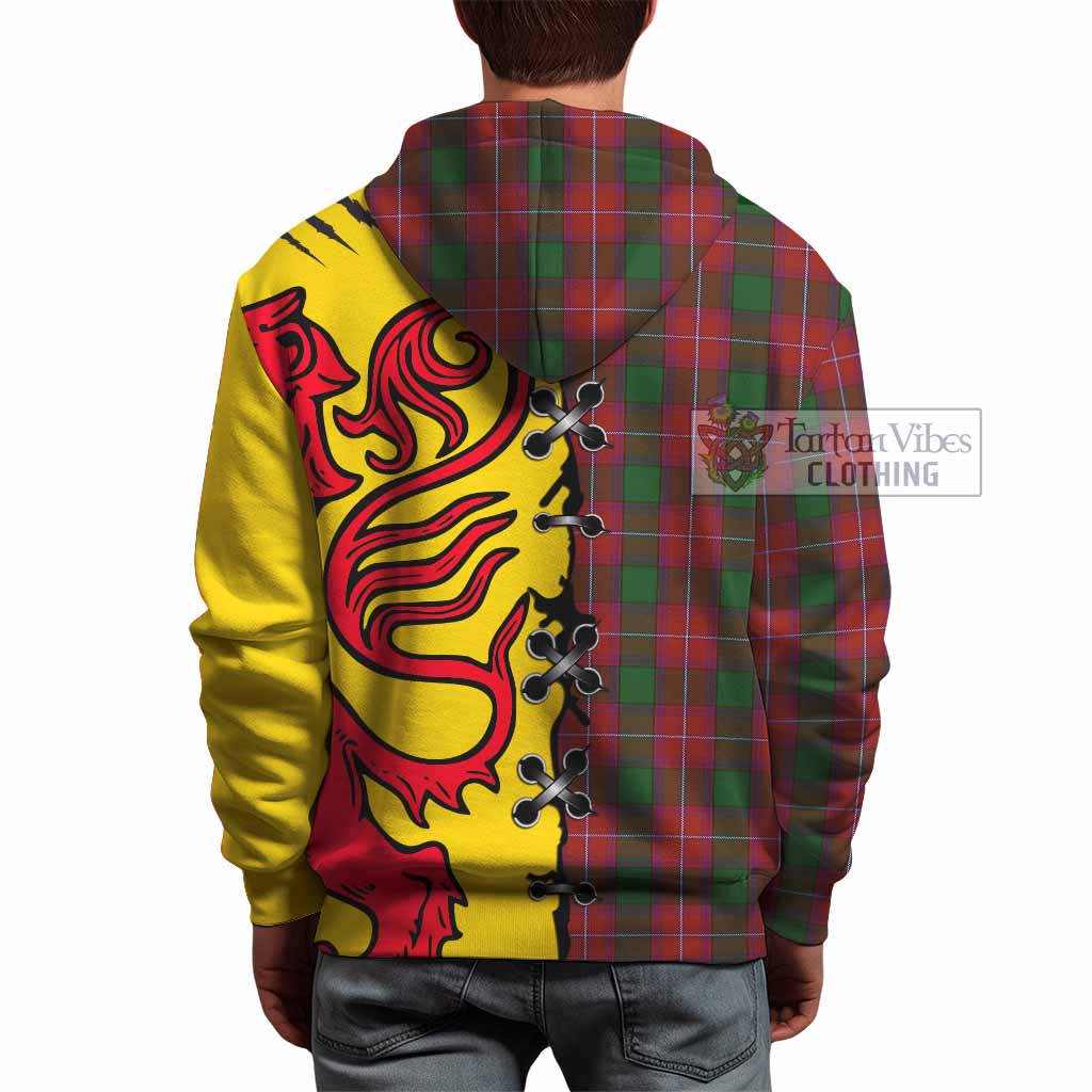 Rattray Tartan Family Crest Hoodie Lion Rampant Honor - Tartan Vibes Clothing